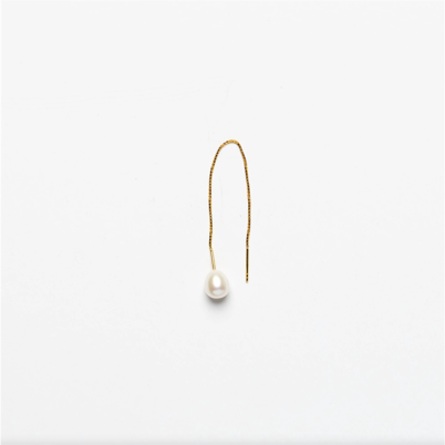 Sorelle Jewellery Pearl Chain Ørering White